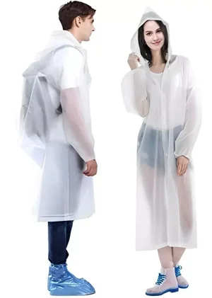 Capa de Chuva Transparente Tam M