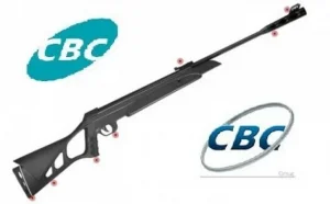 Carabina CBC Nitro X 1000 Oxidada Cal 5,5mm