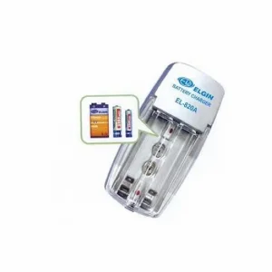 Carregador Bivolt Elgin Ultra Rapido AA/AAA/9v