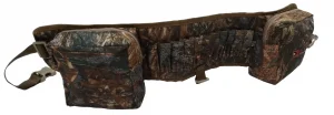 Cartucheira Camuflada Realtree Capim Calibre 40 Com 2 Bolsos