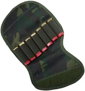 Cartucheira de Coronha Camuflado Militar Cartuchos Cal 24