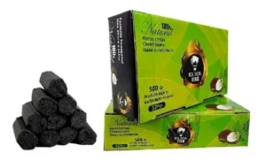 Carvão de Coco Para Narguilé 500gr