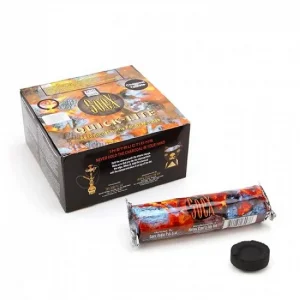 Carvão Para Narguilé Soex Disco C/10und