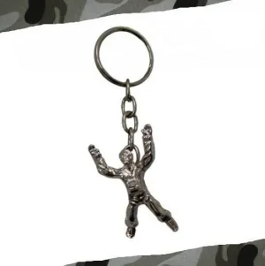 Chaveiro de Metal Salto Bronze