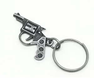 Chaveiro de Metal Tipo Revolver