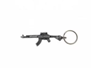 Chaveiro de Metal Tipo Rifle / Fuzil