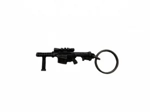 Chaveiro de Metal Tipo Rifle / Fuzil