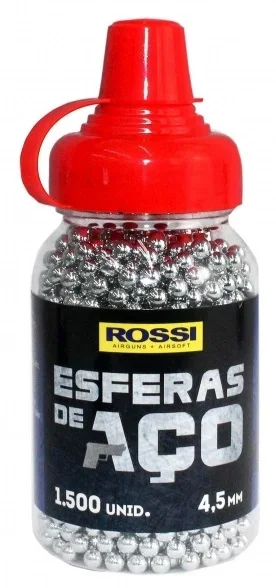 Chumbinho Esfera Aco Round ( Esfera ) 4,5mm c/ 1.500und