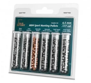 Chumbinho H & N Sampler Com 6 Tipos Chumbos 4,5mm