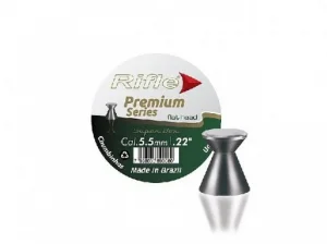 Chumbinho Rifle Flat Head Premium Series 5,5mm 1,09gr 125und