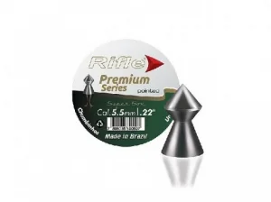 Chumbinho Rifle Pointed Premium Series 5,5mm 1,29gr c/ 125un