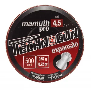 Chumbinho Technogun Mamuth Pro c/ 500und 4,5mm
