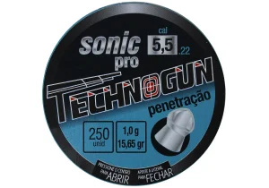 Chumbinho Technogun Sonic Pro Master c/ 250und 5,5mm