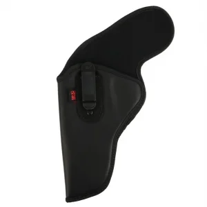 Coldre Neoprene/Couro Revolver 38 Com 4 Pol Canhoto