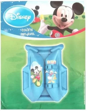 Colete Luxo Com Gola Mickey Mouse