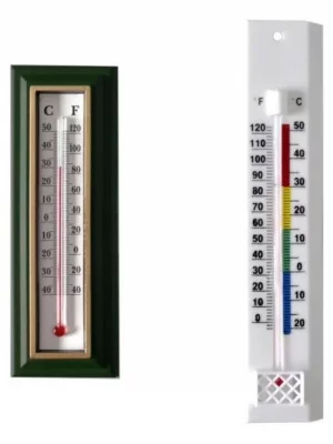 Conjunto de Termômetros Ambiente -40ºC a 50ºC Kit 2 Pecas