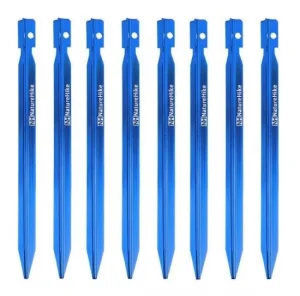 Conjunto Estacas Triangulares de Aluminio NatureHike Para Barraca c/ 8und