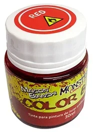Corante Para Tintura de Iscas Artificiais Vermelha 30ml