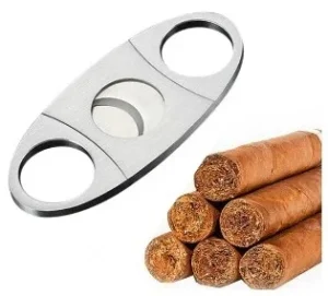 Cortador de Charuto de Aço Inoxidável