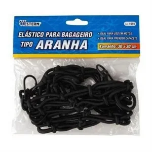 Elastico Bagageiro Aranha 30cm x 30cm
