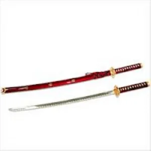 Espada Samurai 41” Acabamento Laqueado