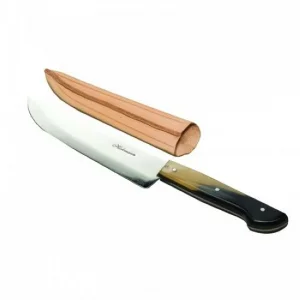Faca Inox Cabo Chifre 175mm Lamina