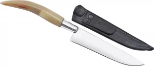 Faca Inox Cabo Chifre em Ponta 1005PC
