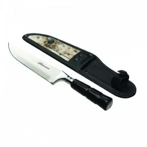 Faca Inox Cabo Chifre Torneado 125mm Lamina