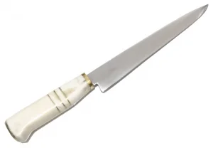 Faca Inox Cabo de Osso e Metal 20MO/BT