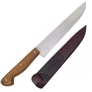 Faca Inox Cabo Madeira 1008IM