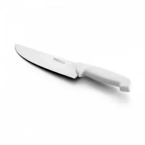 Faca Inox Cabo Polietileno Profissional 200mm Lamina Grossa