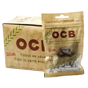 Filtro Para Cigarro OCB Slim Organico 6,0mm