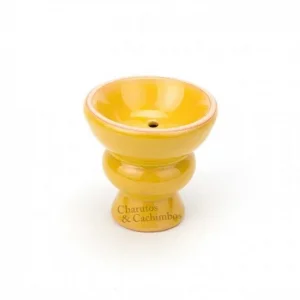 Fornilho Fêmea Para Narguile Amarelo