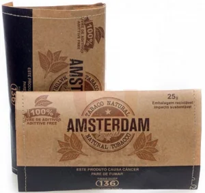 Fumo Tabaco Orgânico Amsterdam 25gr