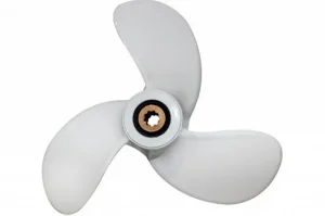 Hélice Branca Motor Marine 5 Cv / Pantaneiro 6.5hp G4x