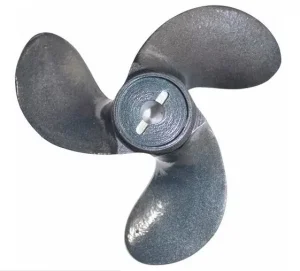 Hélice Motor Branco 3 Pás