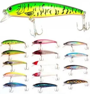 Isca Artificial Acrilico Thunder 120 c/ 3 Garateias