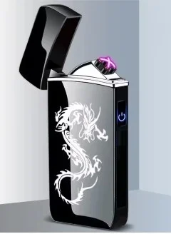 Isqueiro de Plasma Recarregavel Com Estojo Especial