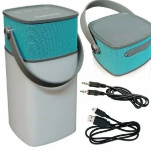 Lampiao Lampada Som Speaker Guepardo