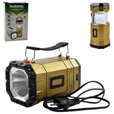 Lampião Solar de Led Recarregavel 1+6 Led