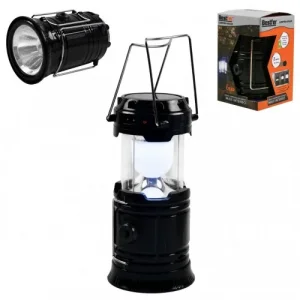 Lampiao Solar Retratil De Led Lanterna Com USB