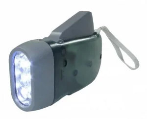 Lanterna de Dinamo Manual 3 Led