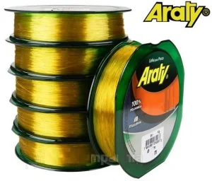 Linha Araty Best Cast Amarela Ouro 300mts Fio 0,35mm