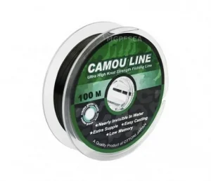 Linha Camou Line Fishbull Fio 0,30mm 26,8 Lbs 100mts