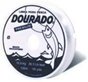 Linha Dourado Fio 0,40mm 100mts
