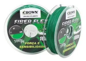 Linha Fiber Flex Crow 100mts 0,30mm
