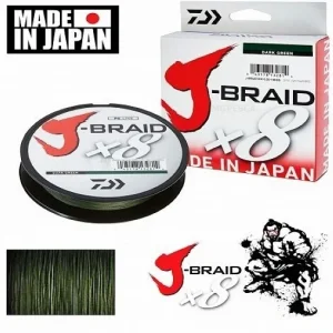 Linha Multifilamento Daiwa J-Braid X8 150mts 0,23mm