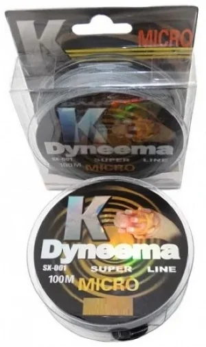 Linha Multifilamento Dyneema Super Micro 100mts 0,400mm
