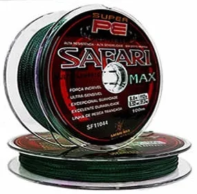 Linha Safari MAX Super PE 100mts 0,14mm