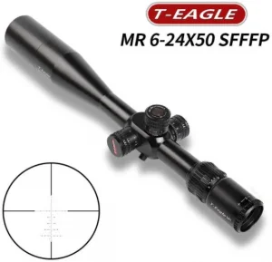 Luneta T-Eagle GT122 Linha R Series MR 6-24x50mm SFFFP